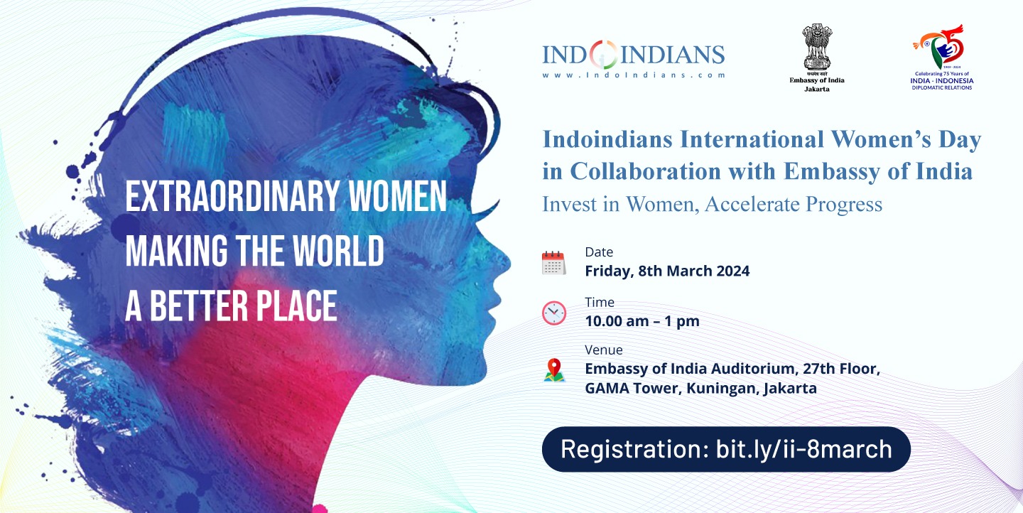 Indoindians & Embassy of India International Women’s Day Event on 8th March