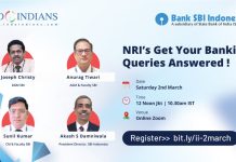 Indoindians Event NRI’s Get Your Banking Queries Answered with SBI