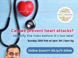 Indoindians Online Event Can we prevent heart attacks Identify the risks before its too late