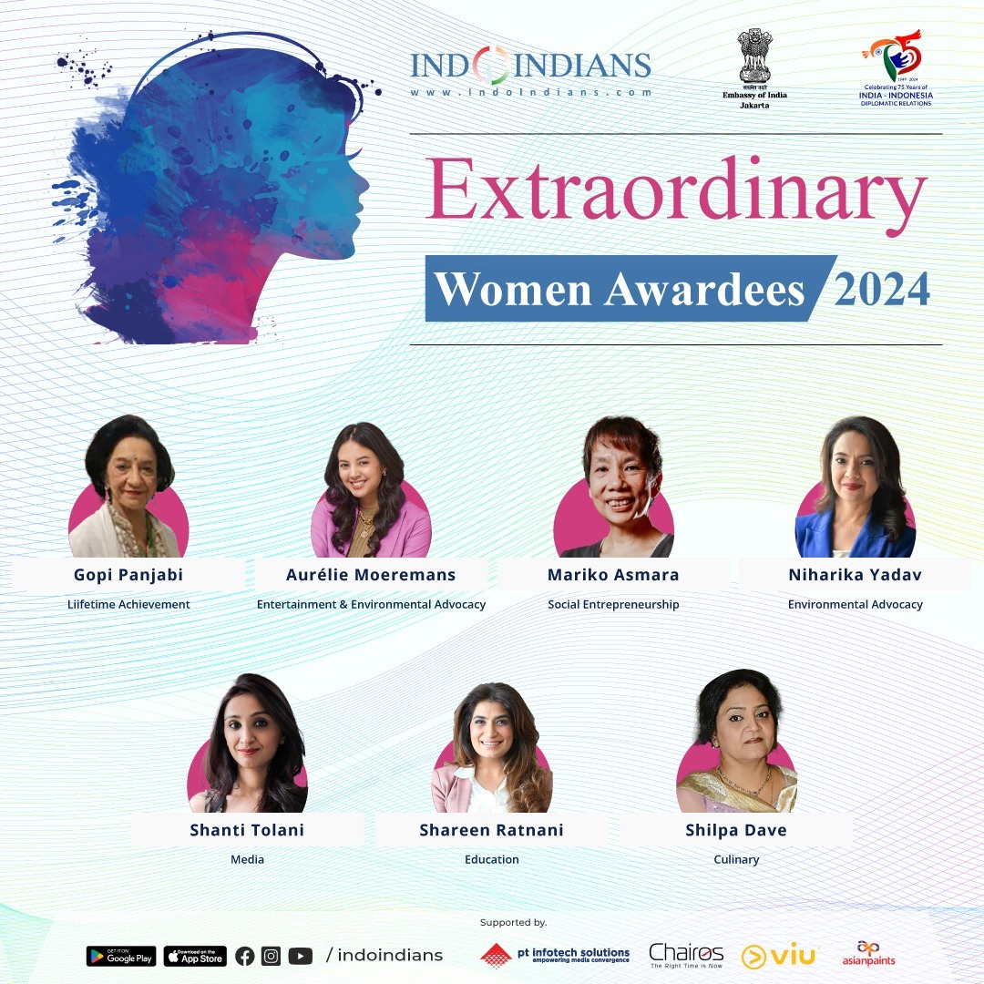 Indoindians Extraordinary Women 2024 Awardees