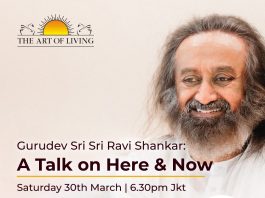 Indoindians Online Event A Talk on Here & Now with Gurudev Sri Sri Ravi Shankar