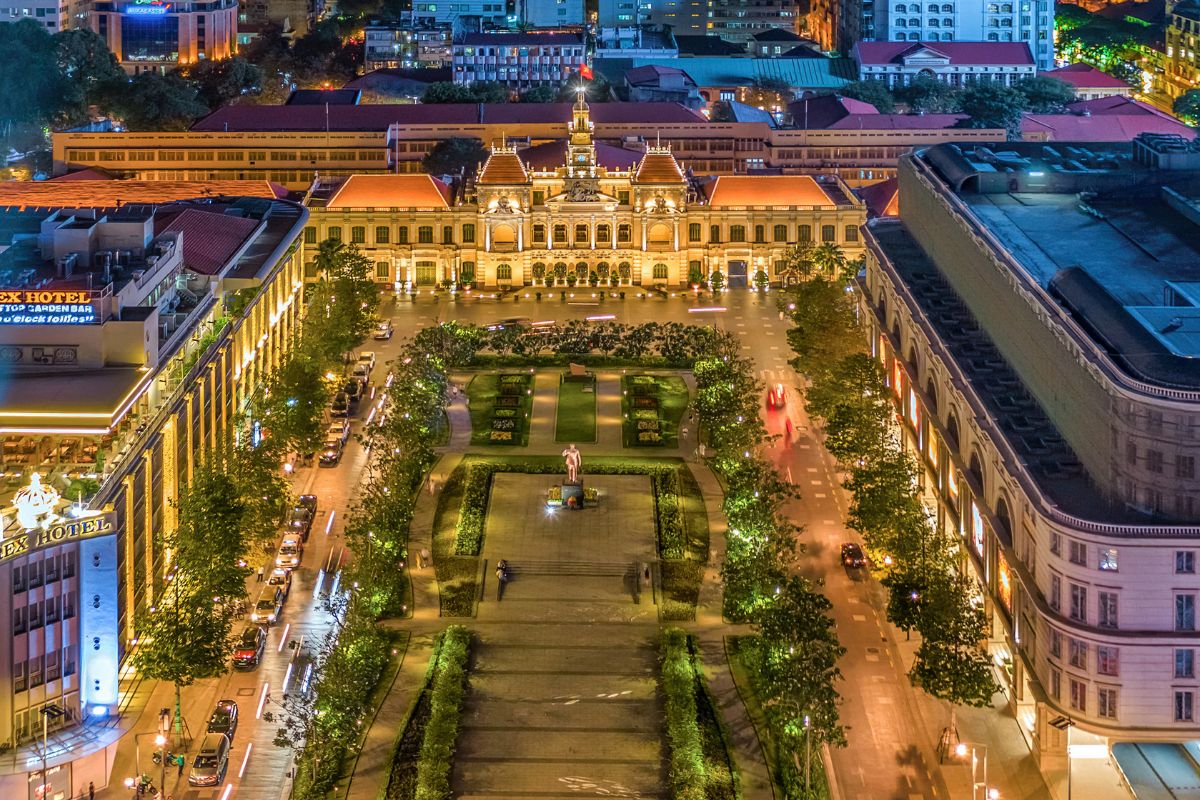 Nguyen Hue Street, District 1: The Heartbeat of Saigon's Nightlife