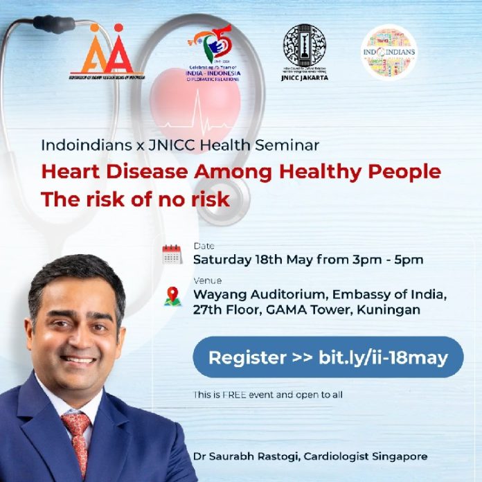 Indoindians Weekly Newsletter: Join the Indoindians Heart Health Seminar