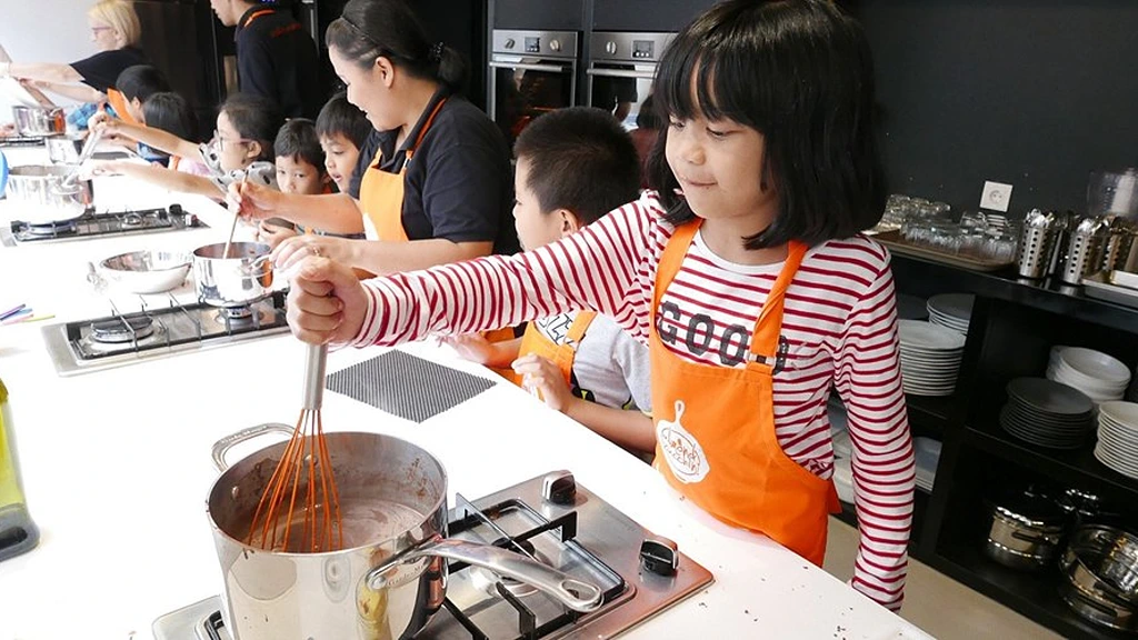 Almond Zucchini Kids Cooking Class