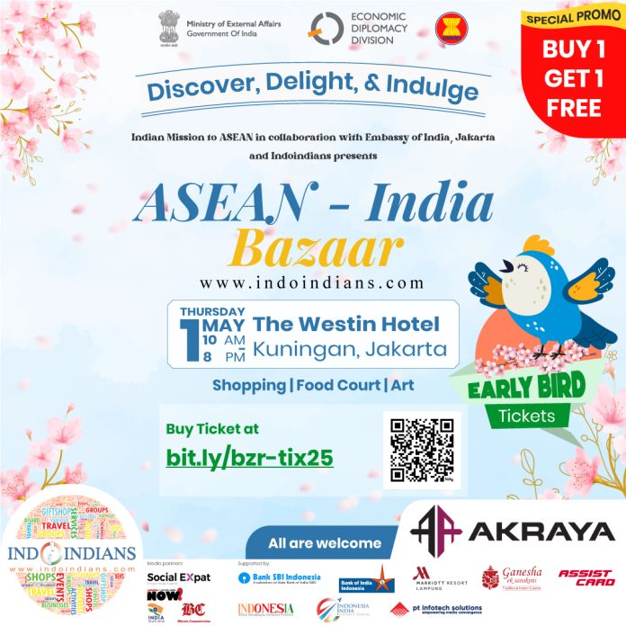ASEAN-India Bazaar Early Bird Ticket Square 25032025