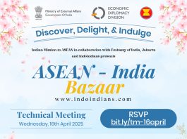 ASEAN-India Bazaar Technical Meeting 16 April 2025