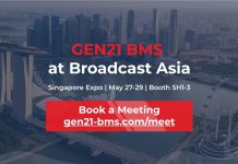 GEN21 BMS Showcase at BroadcastAsia 2025
