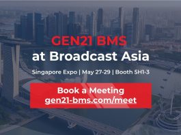 GEN21 BMS Showcase at BroadcastAsia 2025