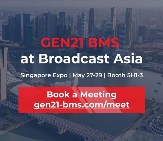 GEN21 BMS Showcase at BroadcastAsia 2025