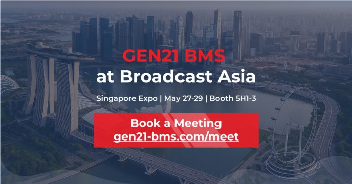 GEN21 BMS Showcase at BroadcastAsia 2025