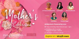 Indoindians Mothers day Celebration 22nd May 2025