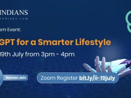 IndoIndians Zoom Event ChatGPT for a Smarter Lifestyle