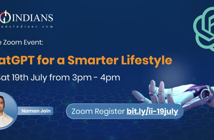 IndoIndians Zoom Event ChatGPT for a Smarter Lifestyle
