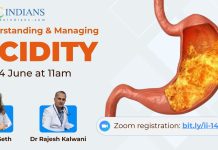 Indoindians Zoom Health Event Understanding and Managing Acidity