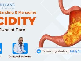 Indoindians Zoom Health Event Understanding and Managing Acidity