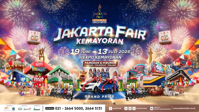 Jakarta Fair Kemayoran June 19 to July 13, 2025