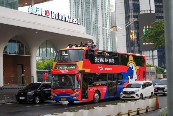 Open Top Double Decker Bus Jakarta