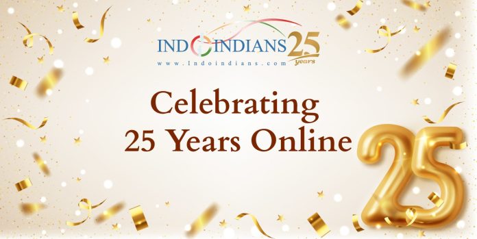 Indoindians Celebrates 25 Years Online