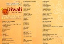 Participating Vendors at Indoindians Diwali Bazaar 5 October 2025 06082025