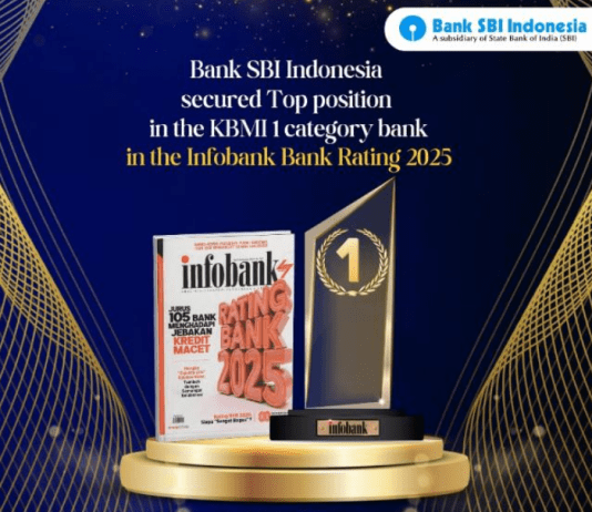 Bank SBI Indonesia Recognized as Best in Assets Under IDR 10 Trillion by Infobank Magazine