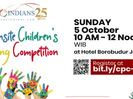 Children’s Painting Competition on Sunday, 5th Oct at Hotel Borobudur