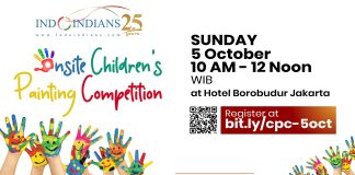 Children’s Painting Competition on Sunday, 5th Oct at Hotel Borobudur
