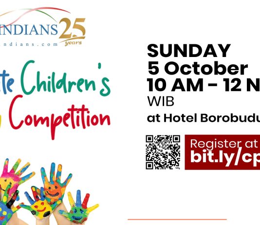 Children’s Painting Competition on Sunday, 5th Oct at Hotel Borobudur