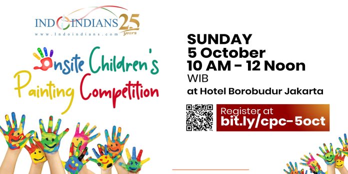 Children’s Painting Competition on Sunday, 5th Oct at Hotel Borobudur