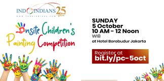 Children’s Painting Competition on Sunday, 5th Oct at Hotel Borobudur
