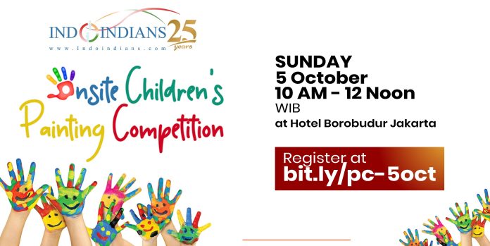 Children’s Painting Competition on Sunday, 5th Oct at Hotel Borobudur