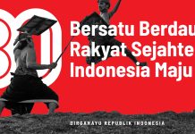 Happy 80th Birthday Indonesia!