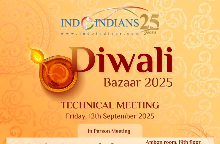 Indoindians Diwali Bazaar Technical Meeting on Friday 12th September, 2025 07082025