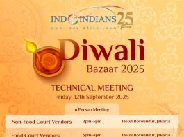 Indoindians Diwali Bazaar Technical Meeting on Friday 12th September, 2025 11082025