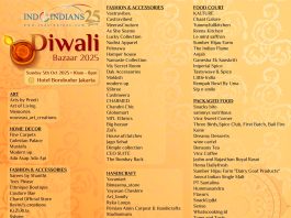 Participating Vendors at Indoindians Diwali Bazaar 5 October 2025 07082025