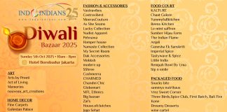 Participating Vendors at Indoindians Diwali Bazaar 5 October 2025 07082025