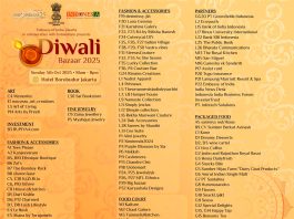 Participating Vendors at Indoindians Diwali Bazaar 5 October 2025 Participating Vendors update 24092025