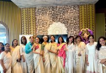 Celebrating Onam with Sadya and Kasavu Sarees