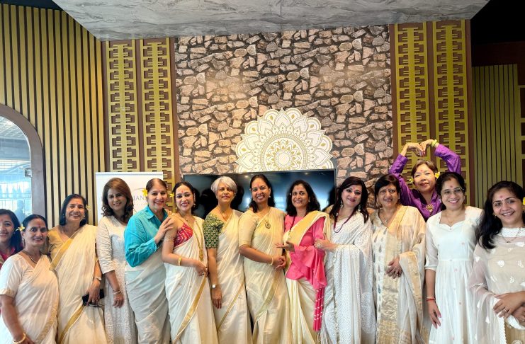 Celebrating Onam with Sadya and Kasavu Sarees