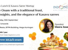 Indoindians Onam Sadya and Kasavu Saree Meetup