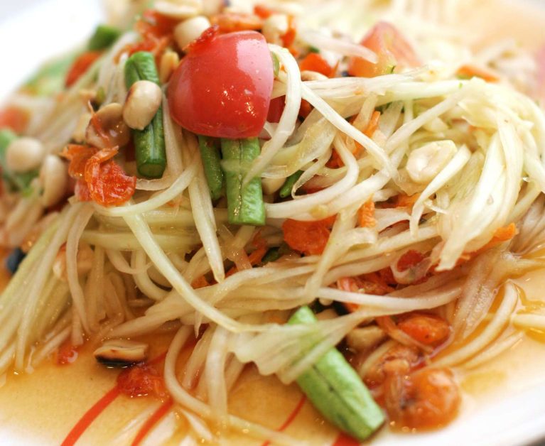 Thai Papaya Salad (Som Tam)