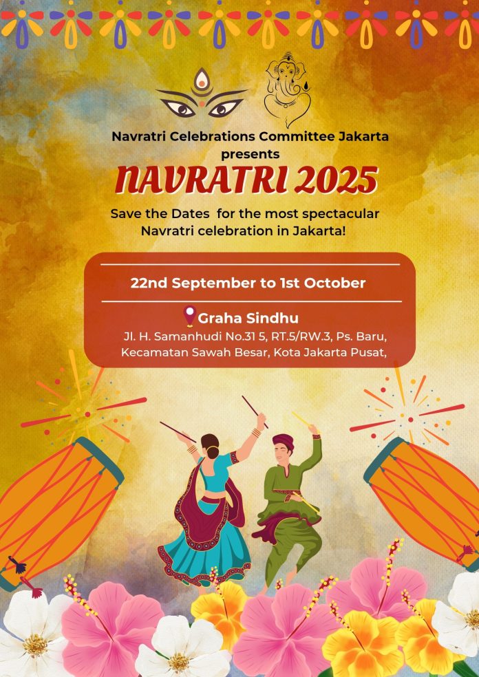 Navratri Celebrations in Jakarta 2025