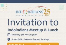 Indoindians Meetup & Lunch in Surabaya on Sat, 15th Nov Indoindians Meetup & Lunch in Surabaya on Sat, 15th Nov