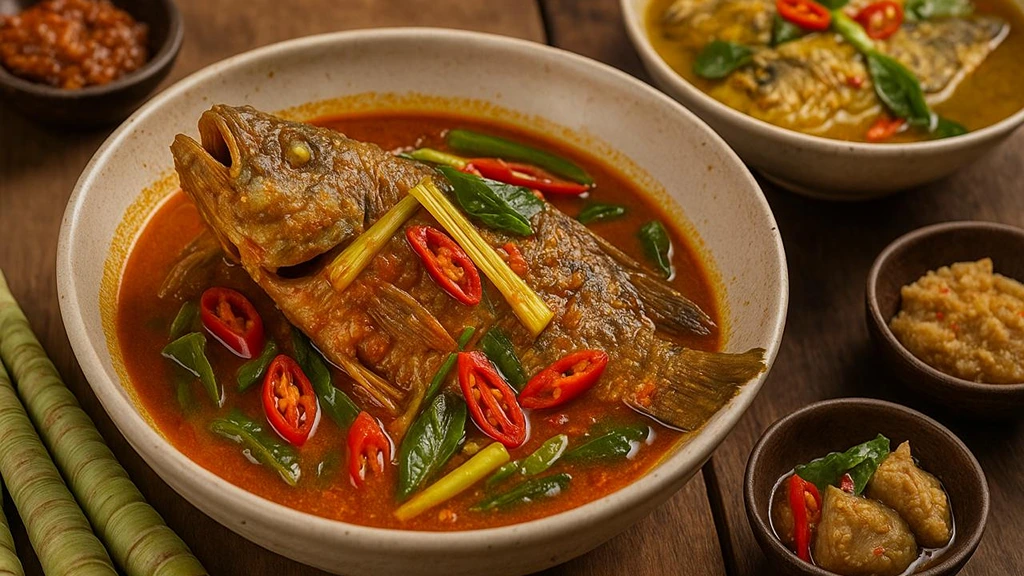 Kalimantan – Rustic, Earthy, and Wild - Ikan Baung Asam Pedas and Sayur Rotan