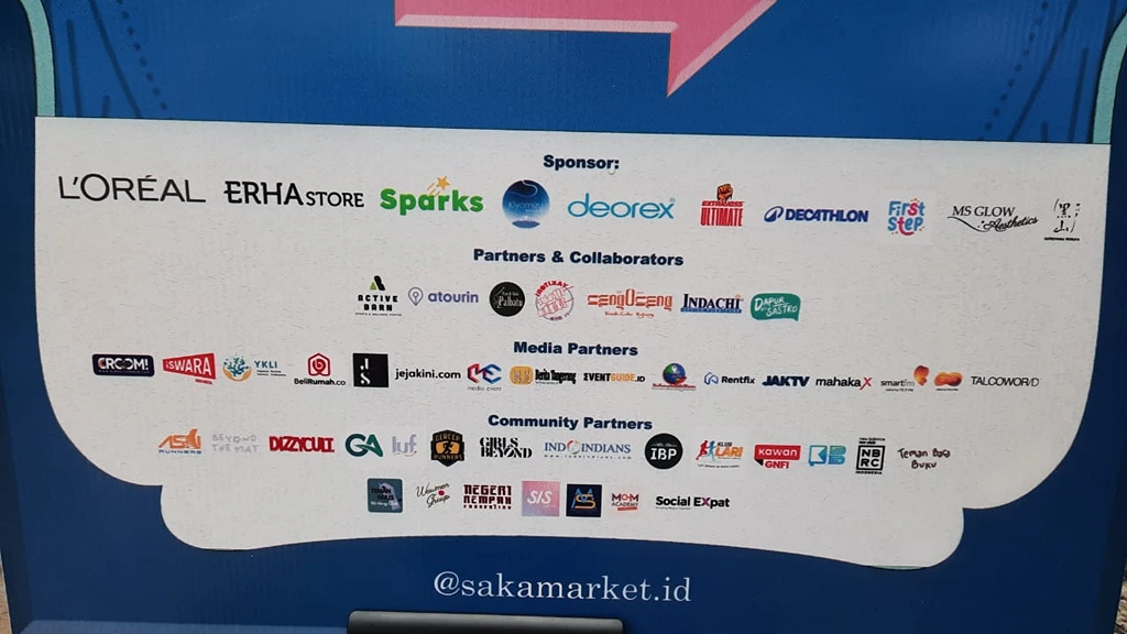 Indoindians as Activation Partner at Saka Market Vol