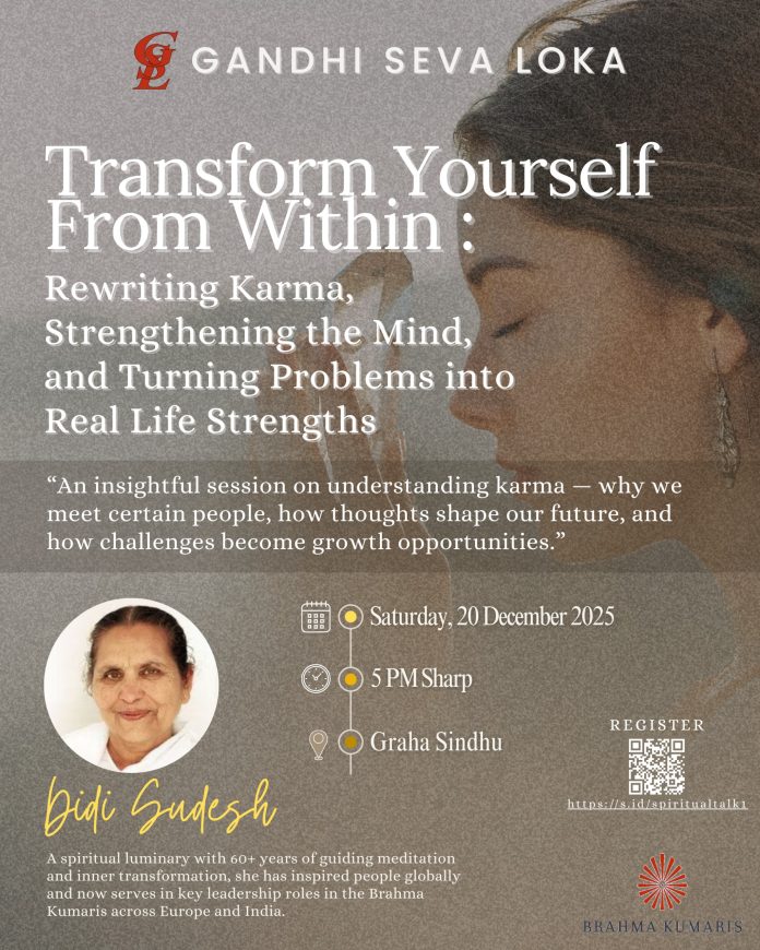 Brahma Kumaris Spiritual Talk Transform Yourself From Within