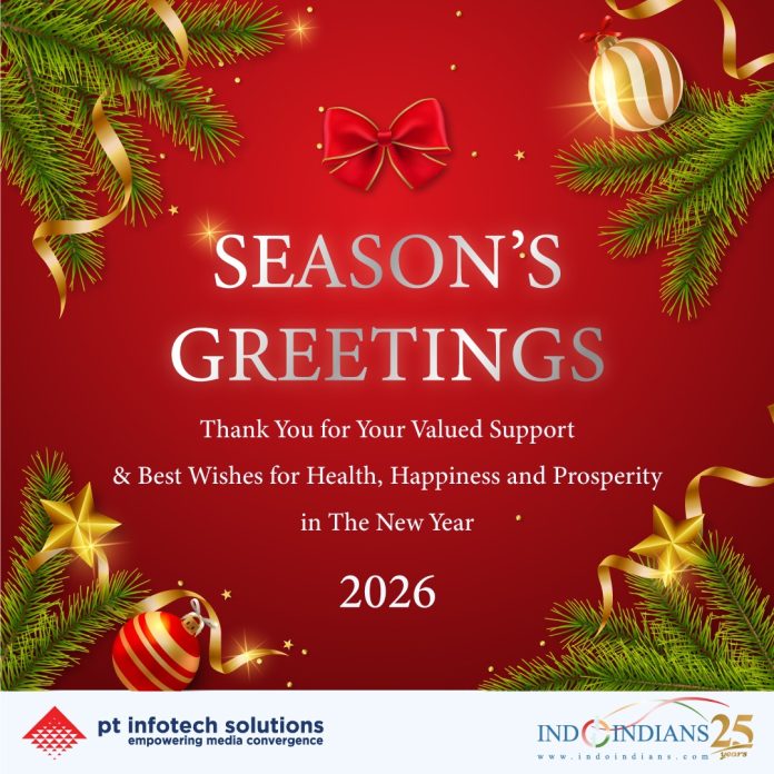 Indoindians Weekly Newsletter Merry Christmas ?