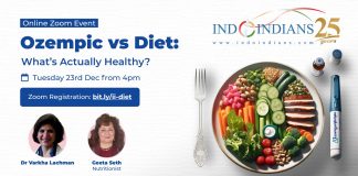Indoindians Zoom Event: Ozempic vs Diet - What’s Actually Healthy?