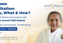 Meditation: Why, What & How with Brahma Kumari Didi Sudesh