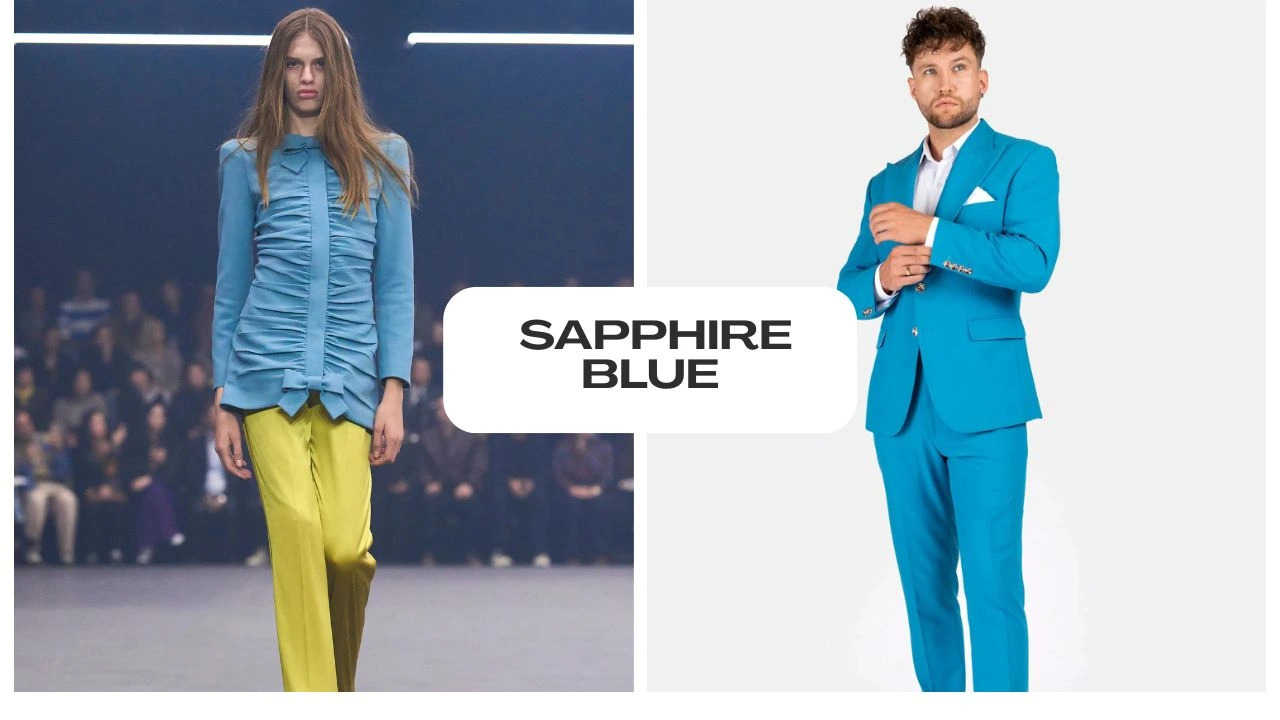 sapphire blue fashion 2026