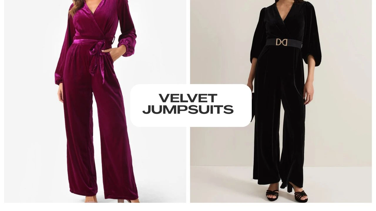 velvet jumpsuits fashion 2026